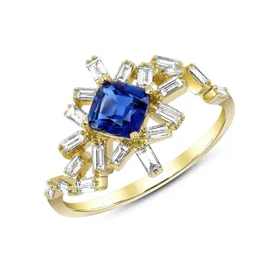 Galactica Kyanite Ring