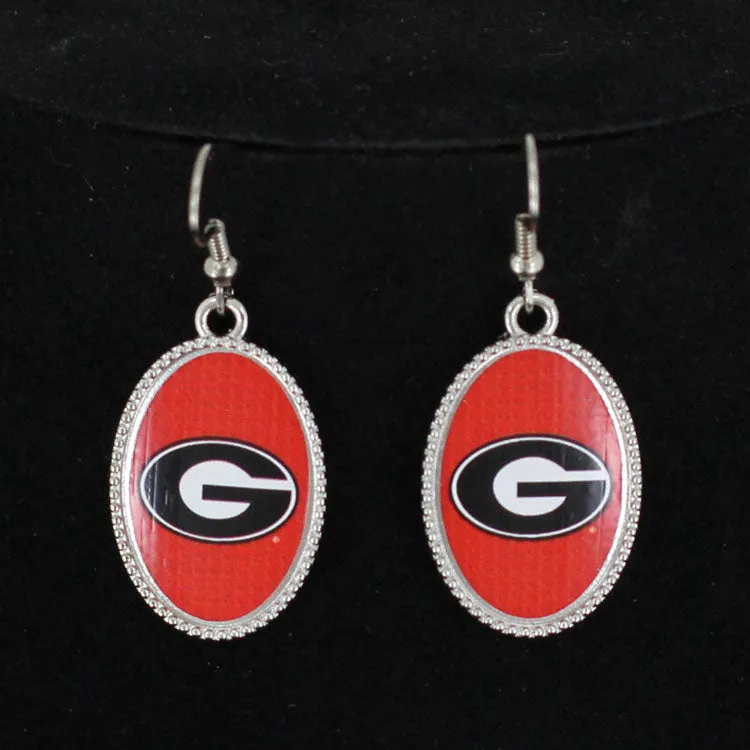 Georgia Bulldogs Earrings