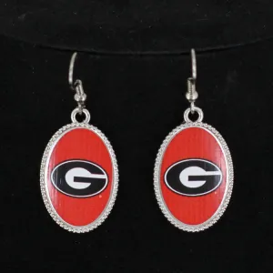 Georgia Bulldogs Earrings