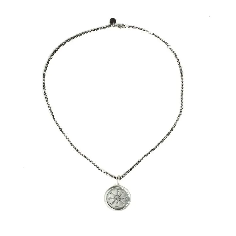 Ægishjálmur - Silver necklace