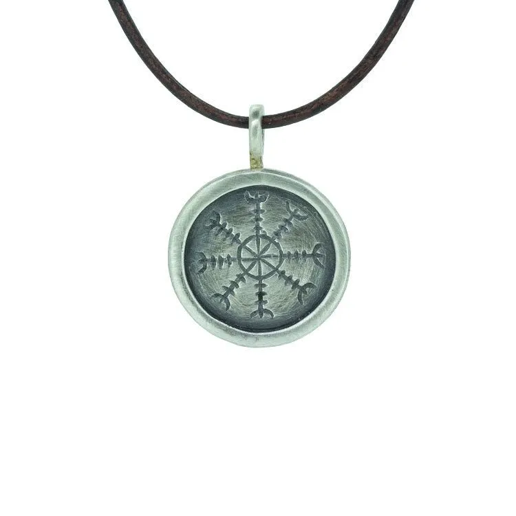 Ægishjálmur - Silver necklace