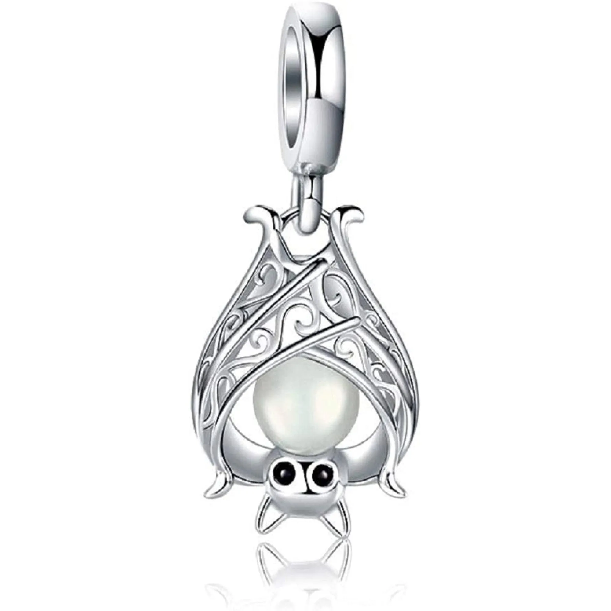 Glow in The Dark Bat Dangle Pendant
