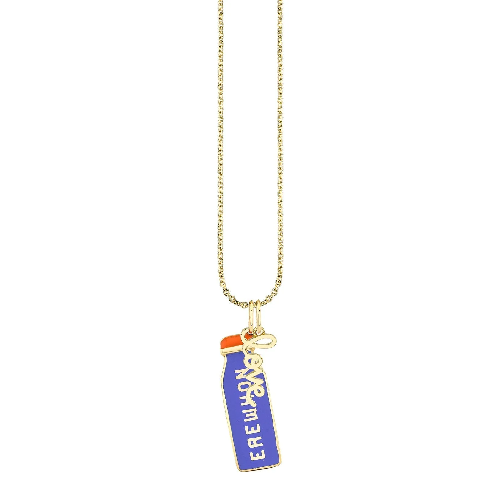 Gold & Enamel Large Erewhon x Sydney Evan Necklace