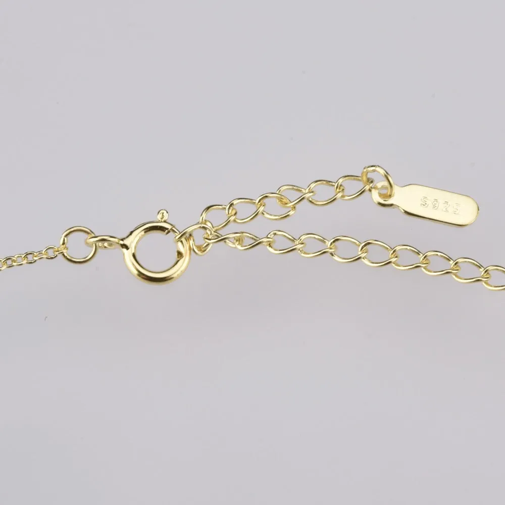 Gold Lavender Rhodolite Zircon Necklace