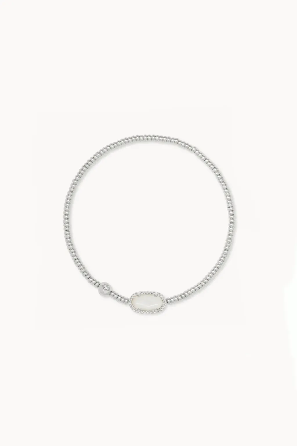 Grayson Bracelet-Rhodium Iridescent Druzy