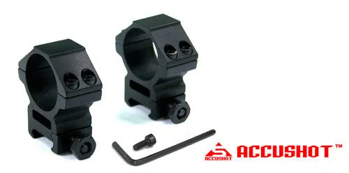 Guarder ACCUSHOT Premium 30mm Scope Rings (Deluxe Medium)