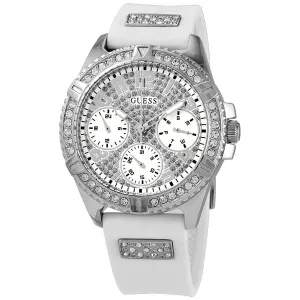 Guess Lady Frontier Quartz Crystal Silver Dial Ladies Watch W1160L4