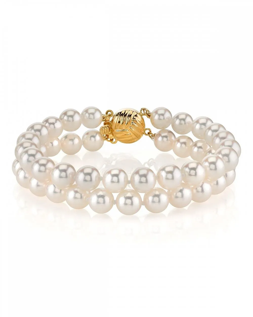 Hanadama Akoya Double Pearl Bracelet