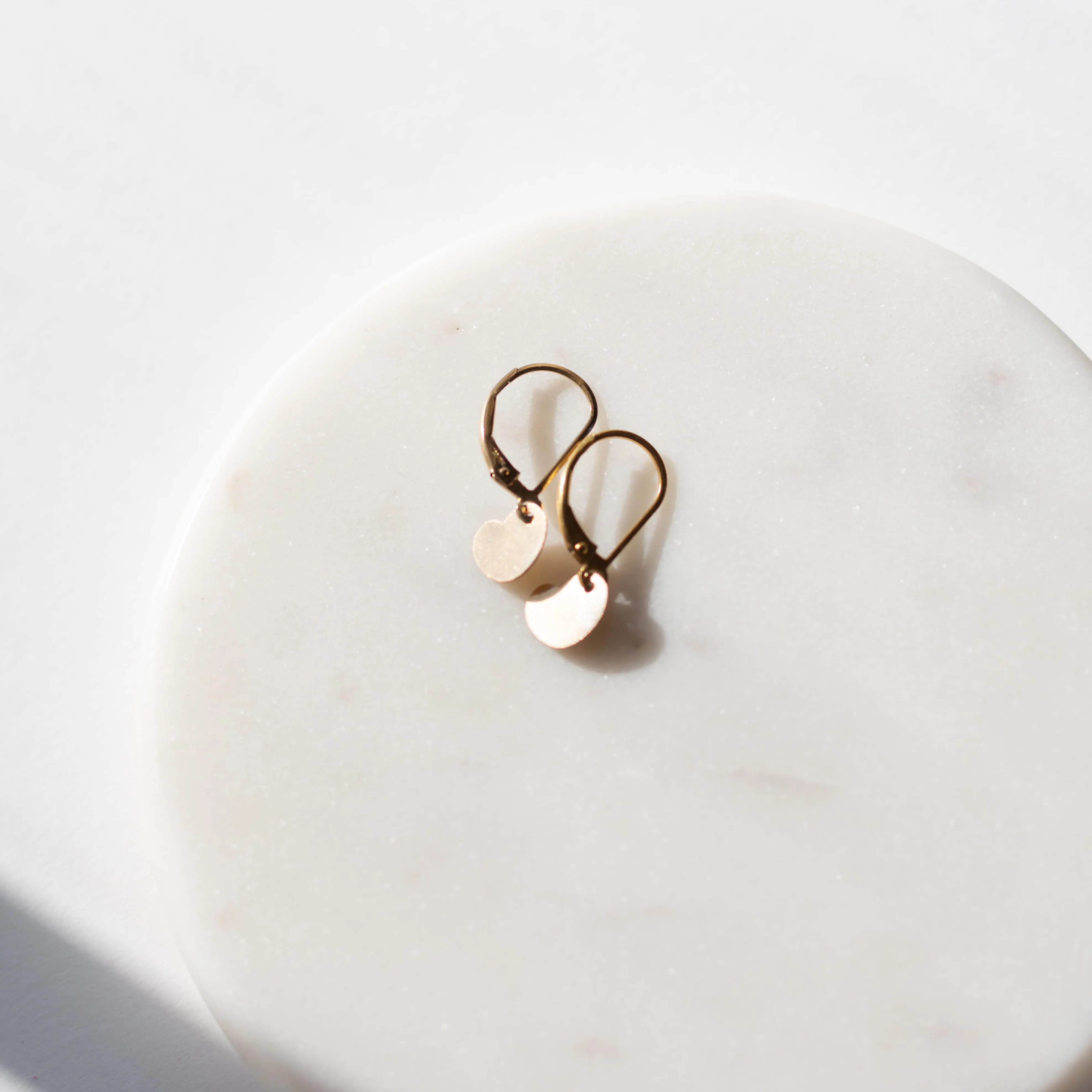 Heart Drop Earrings