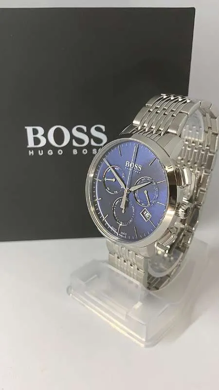 Hugo Boss Swiss Made Slim Chronograph Men's Watch 1513269