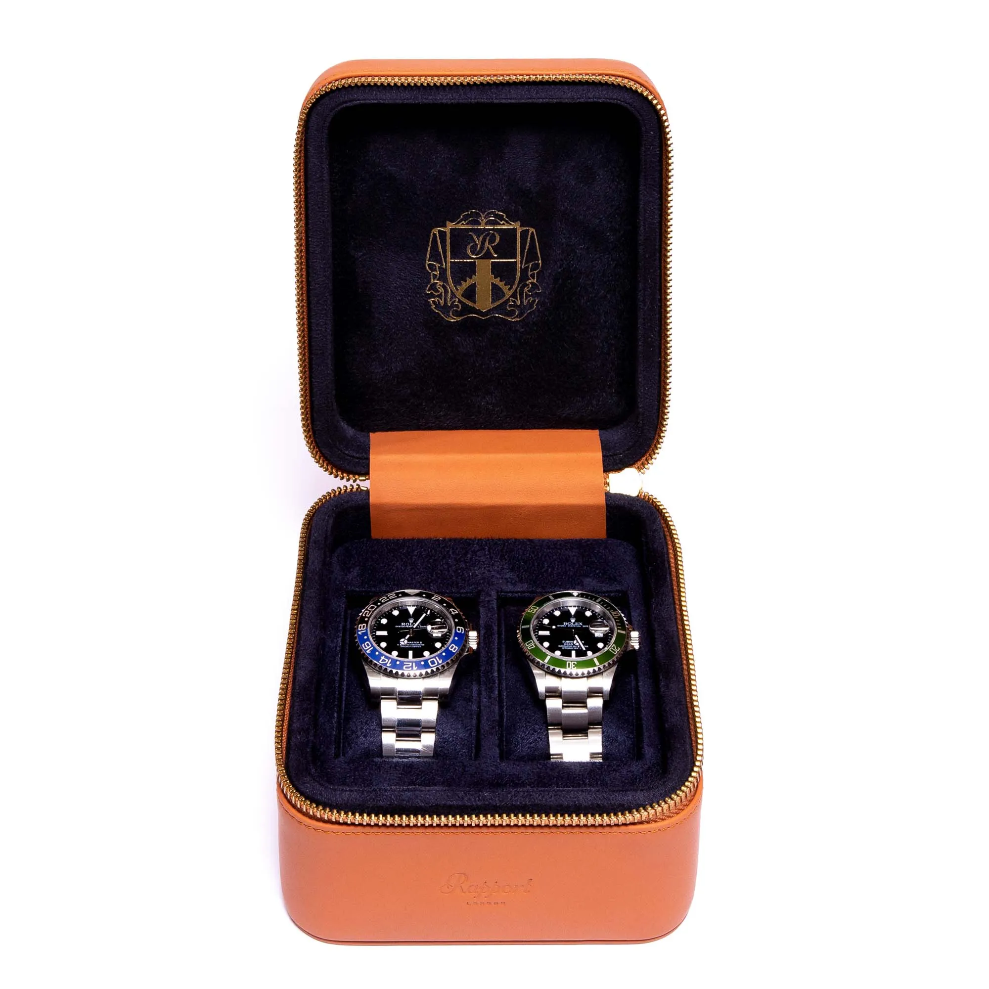 Hyde Park Two Watch Zip Case