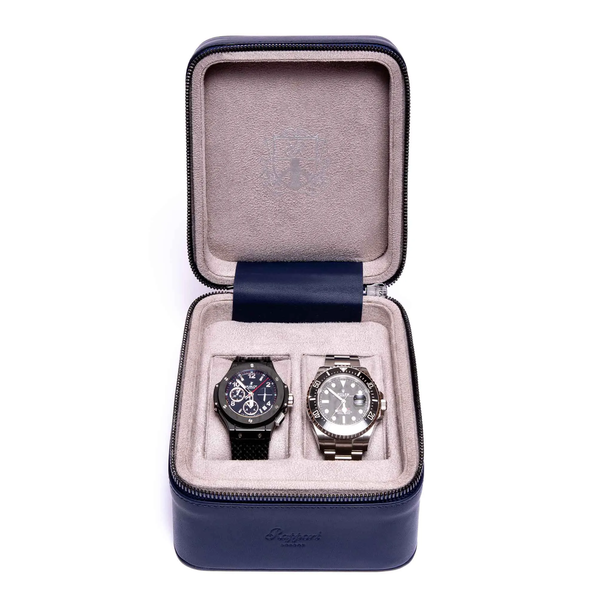 Hyde Park Two Watch Zip Case
