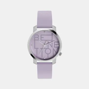 Iconic Lavender Women's 3 Hands Analog Leather Watch UWUCL0705
