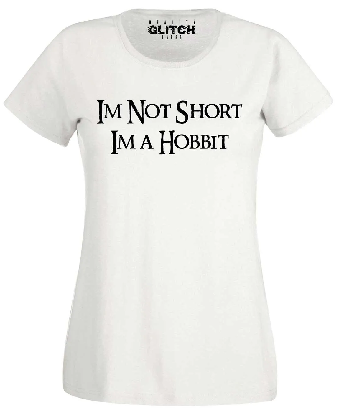 I'm Not Short, I'm A Hobbit Womens T-Shirt