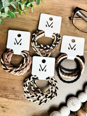 IN STOCK Hair Tie Bracelet Sets - Neutral Ropes | Hair Accessories FINAL SALE