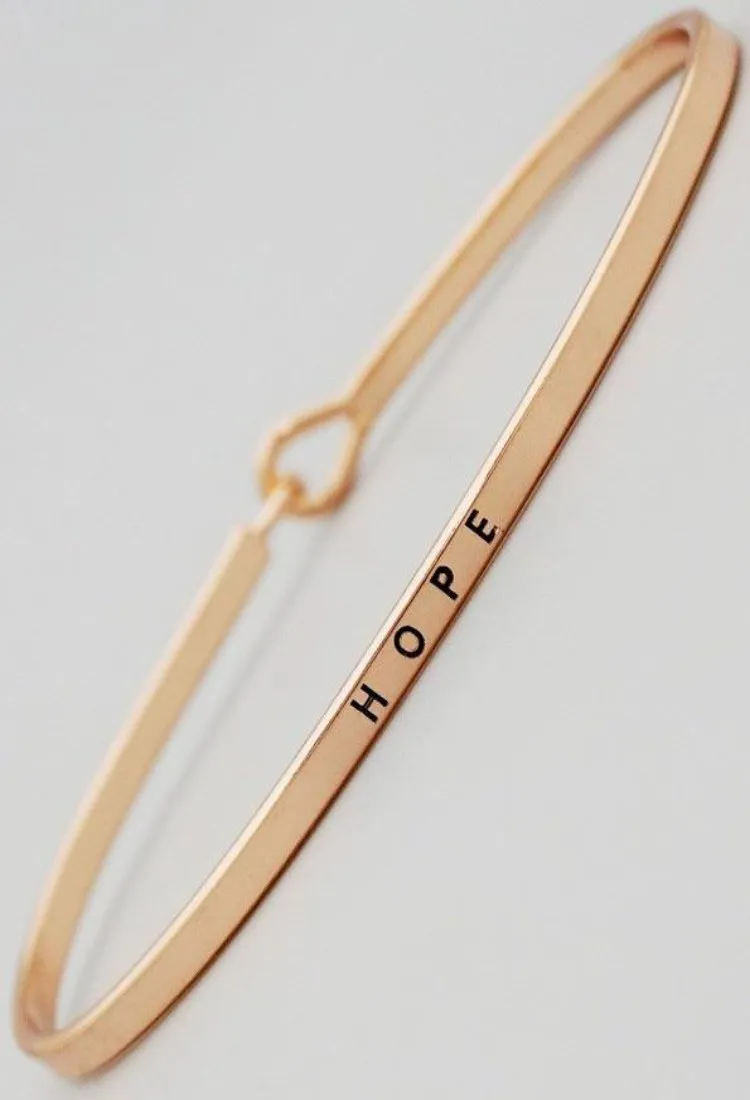 Inspiration Bangle Bracelet