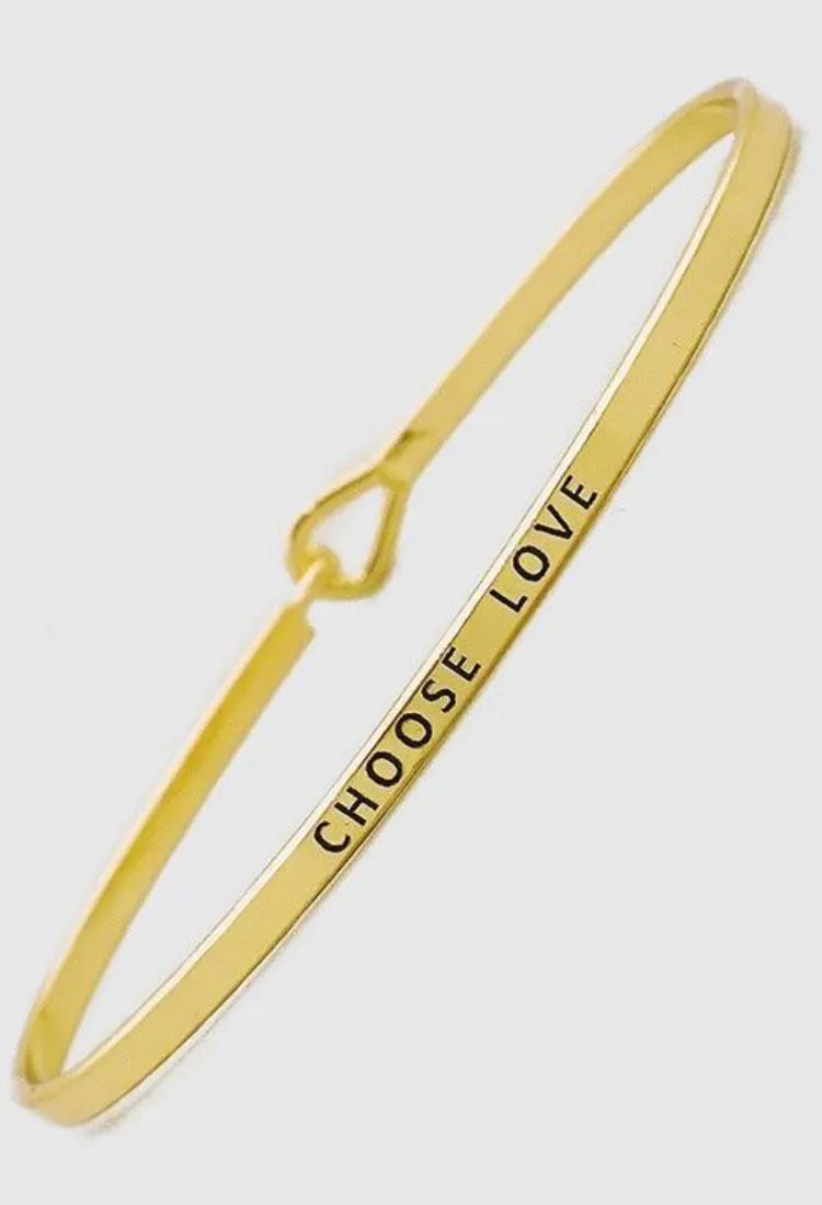 Inspiration Bangle Bracelet