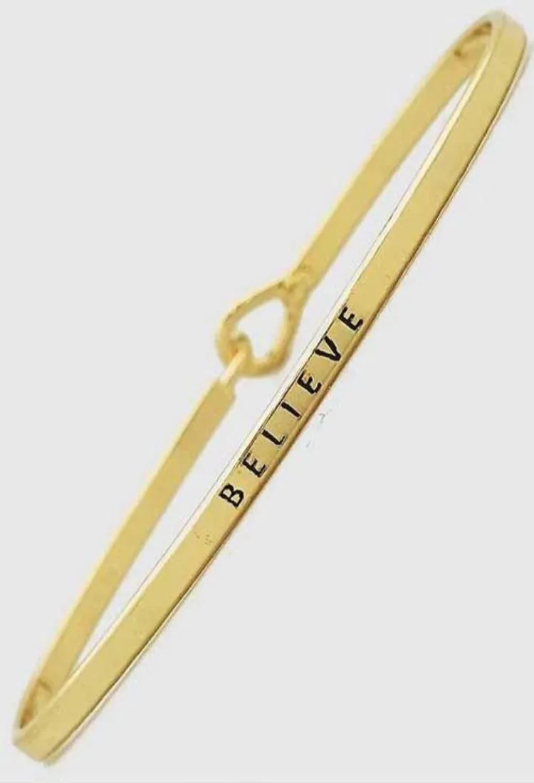 Inspiration Bangle Bracelet