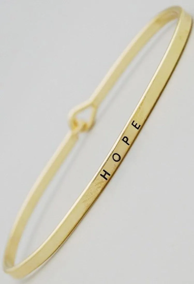 Inspiration Bangle Bracelet