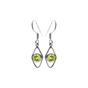 Ivy kite peridot earrings