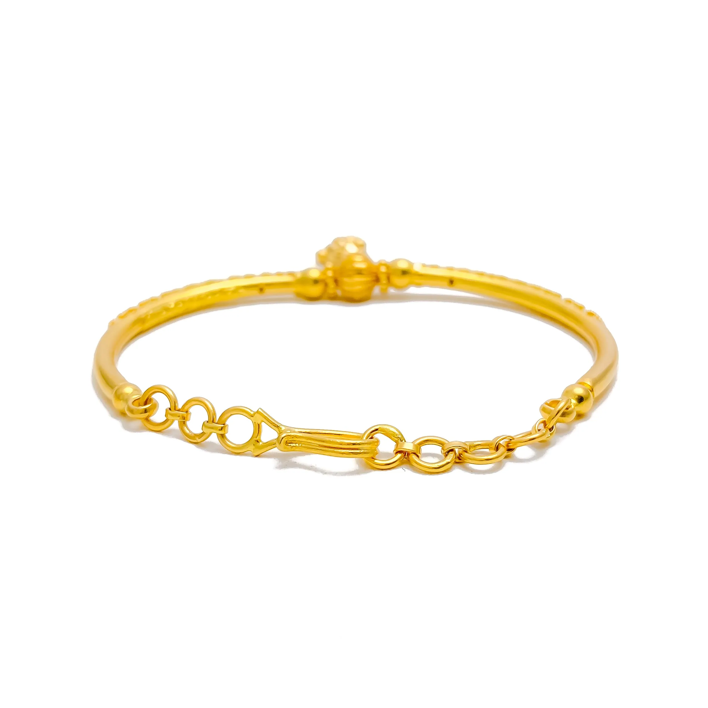 Jazzy Chic 22k Gold Bracelet