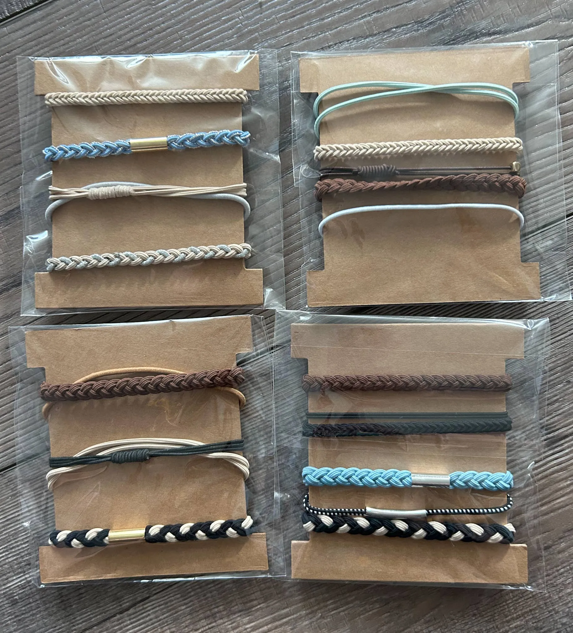 JILLIAN INK LLC - Hair Tie Bracelet Sets: Mountains