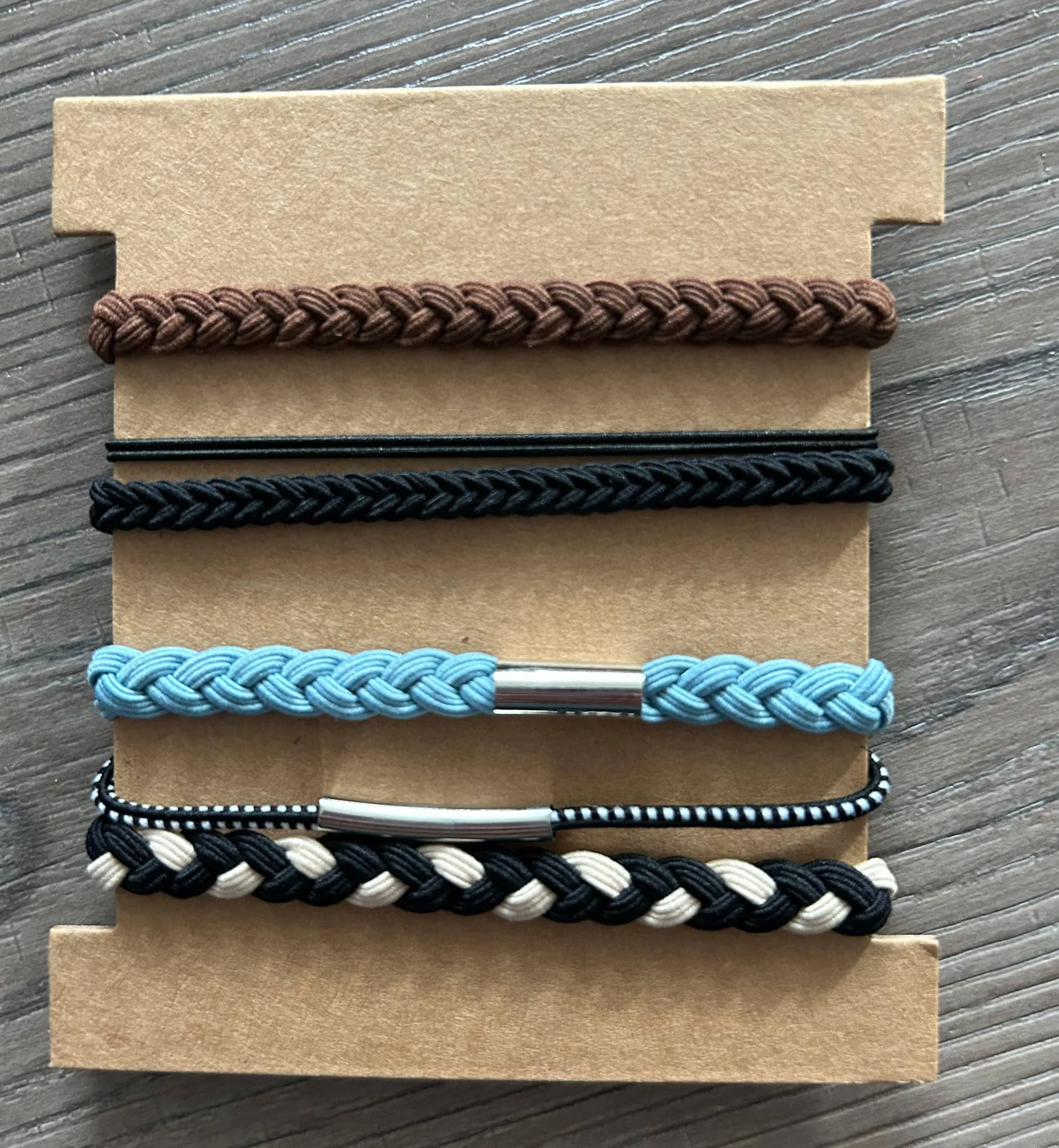 JILLIAN INK LLC - Hair Tie Bracelet Sets: Mountains