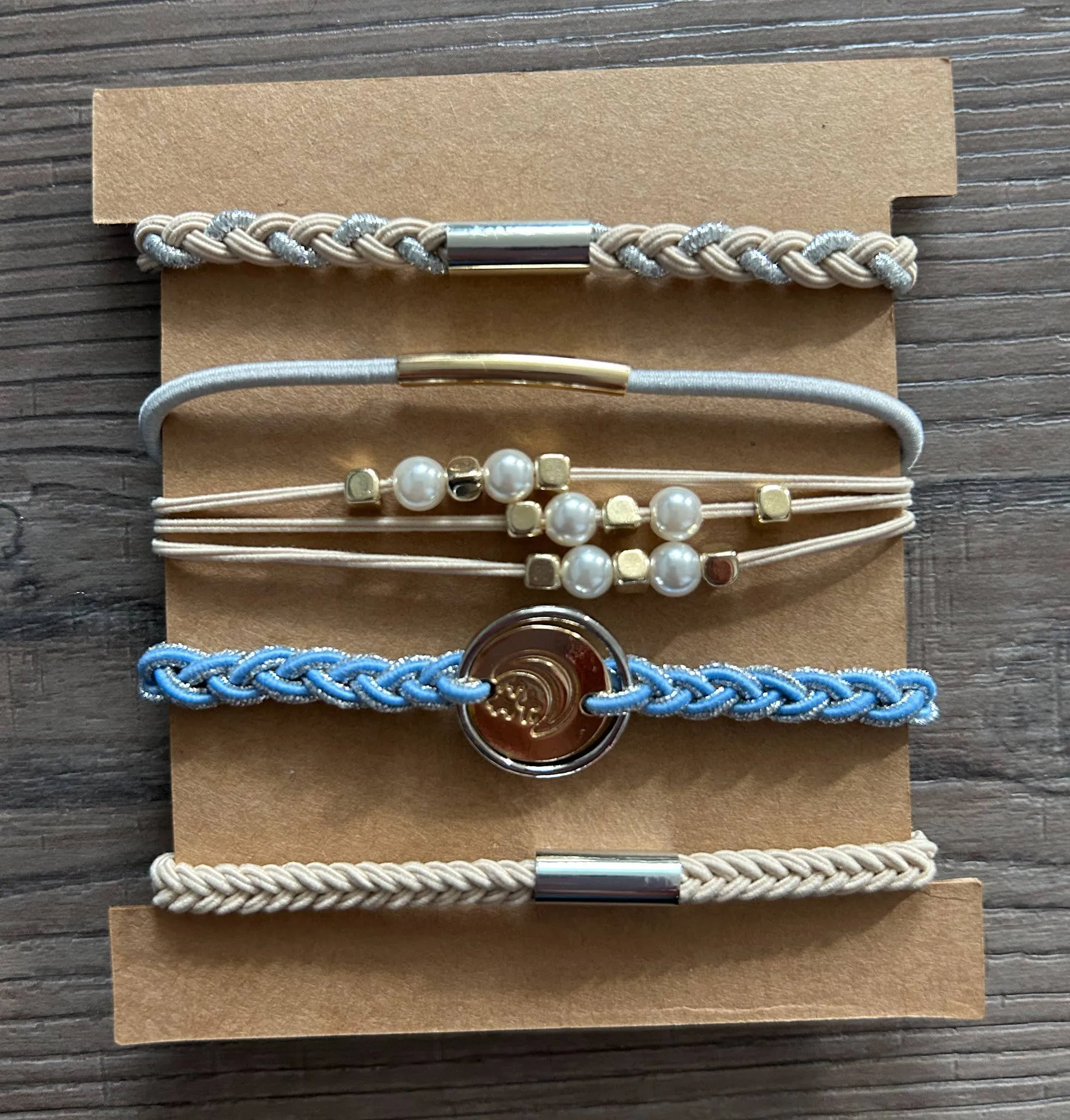 JILLIAN INK LLC - Hair Tie Bracelet Sets: Mountains