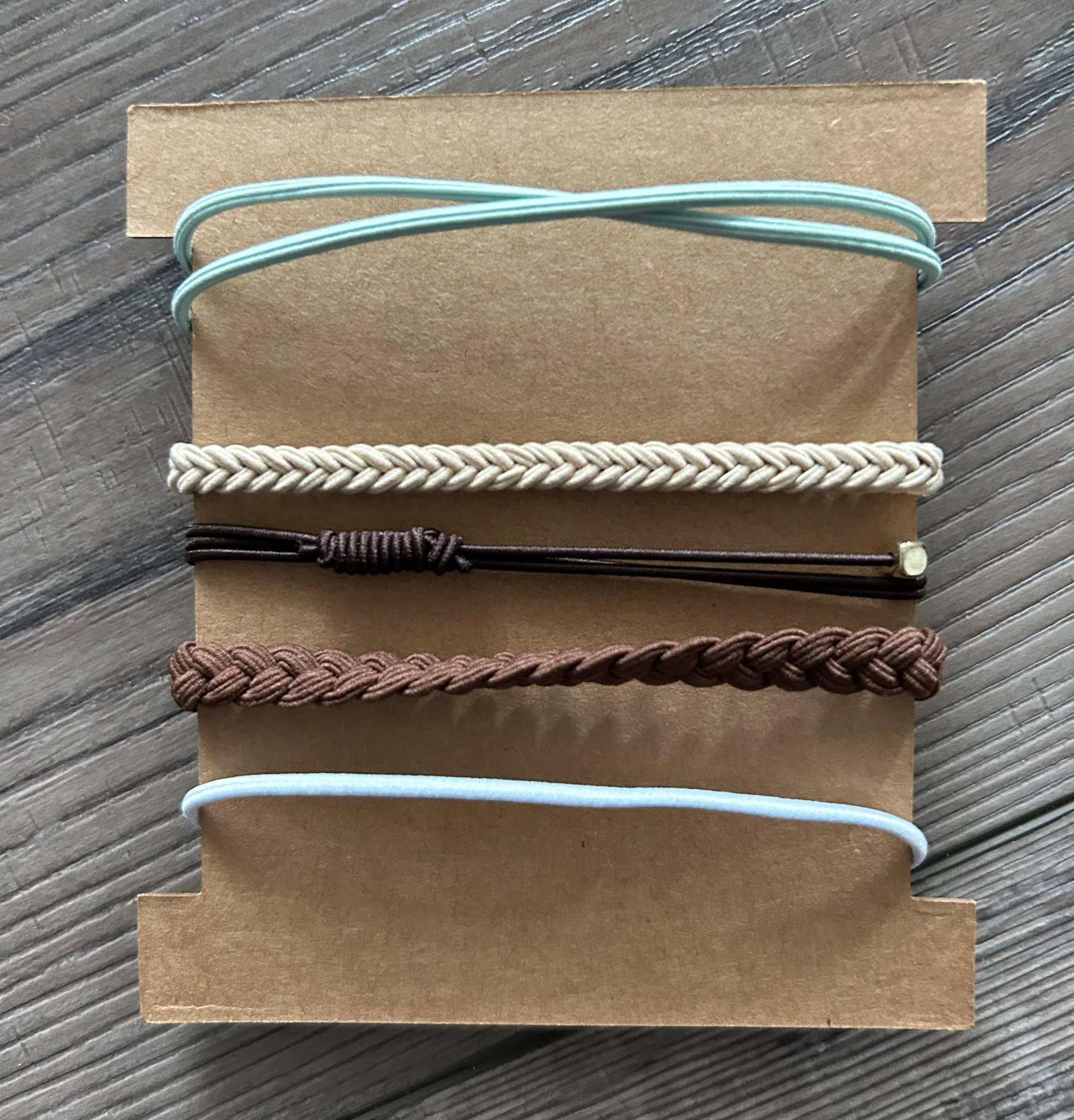 JILLIAN INK LLC - Hair Tie Bracelet Sets: Mountains