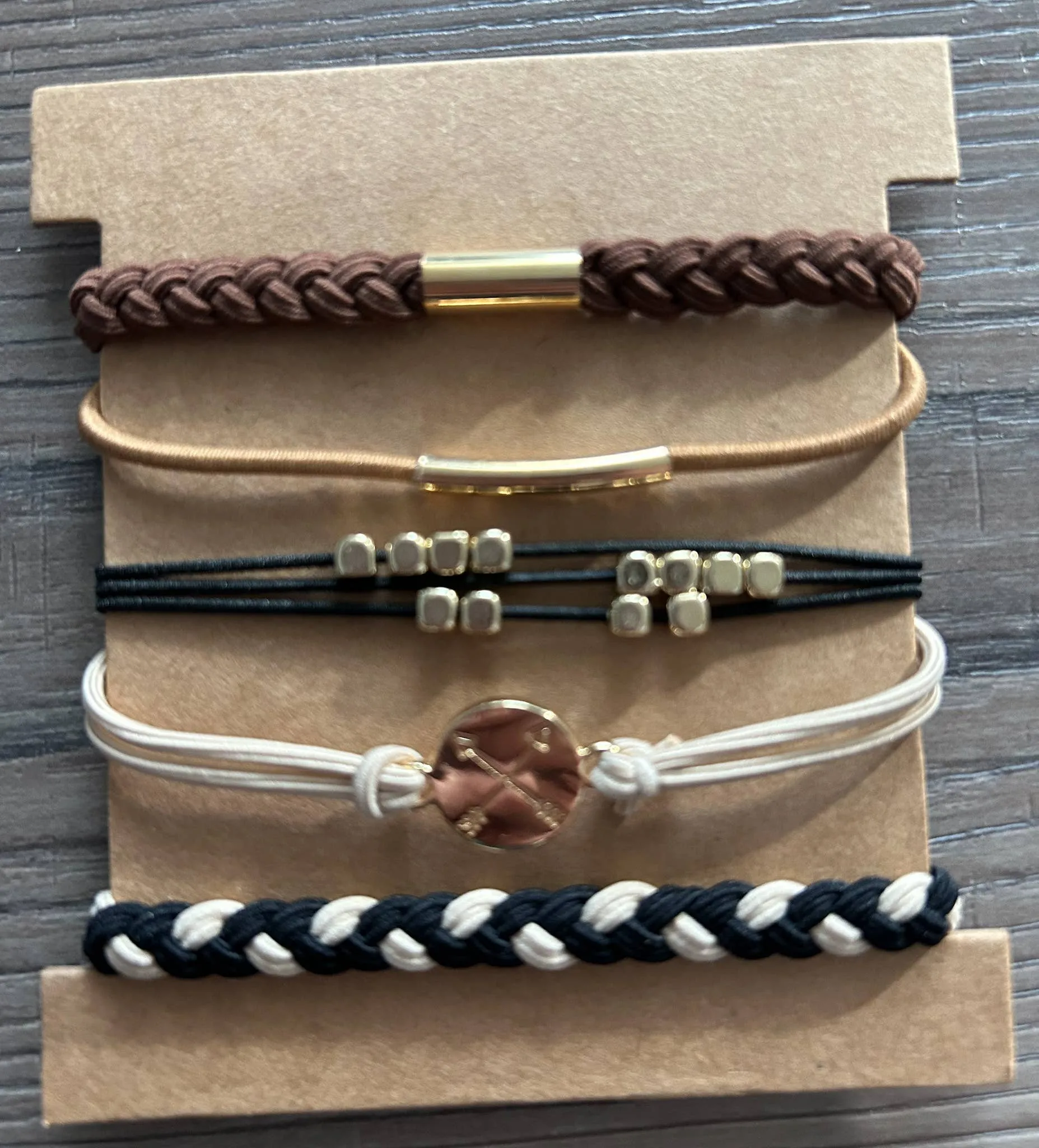 JILLIAN INK LLC - Hair Tie Bracelet Sets: Mountains