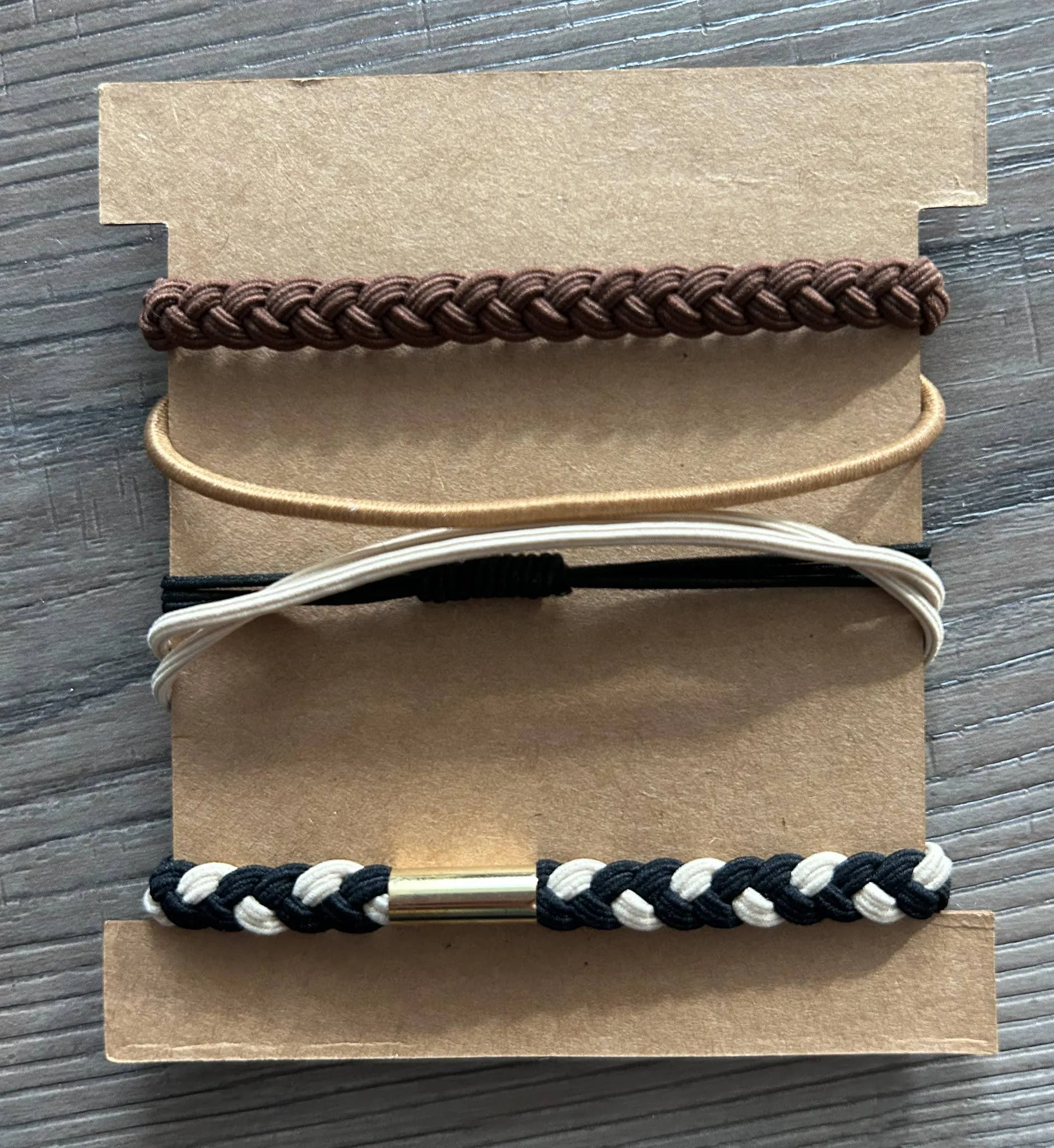 JILLIAN INK LLC - Hair Tie Bracelet Sets: Mountains