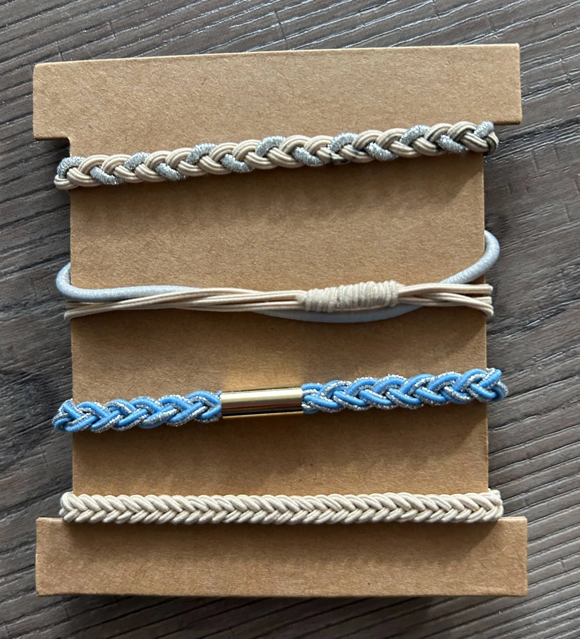 JILLIAN INK LLC - Hair Tie Bracelet Sets: Mountains