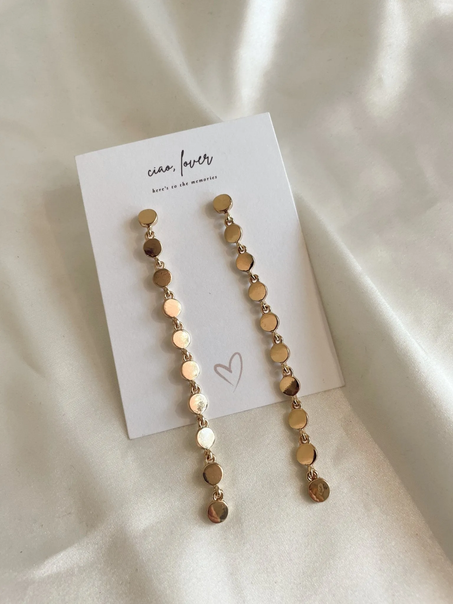Karma Drop Earrings
