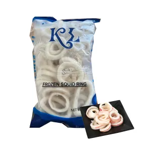 KL Frozen Squid Rings - 1kg