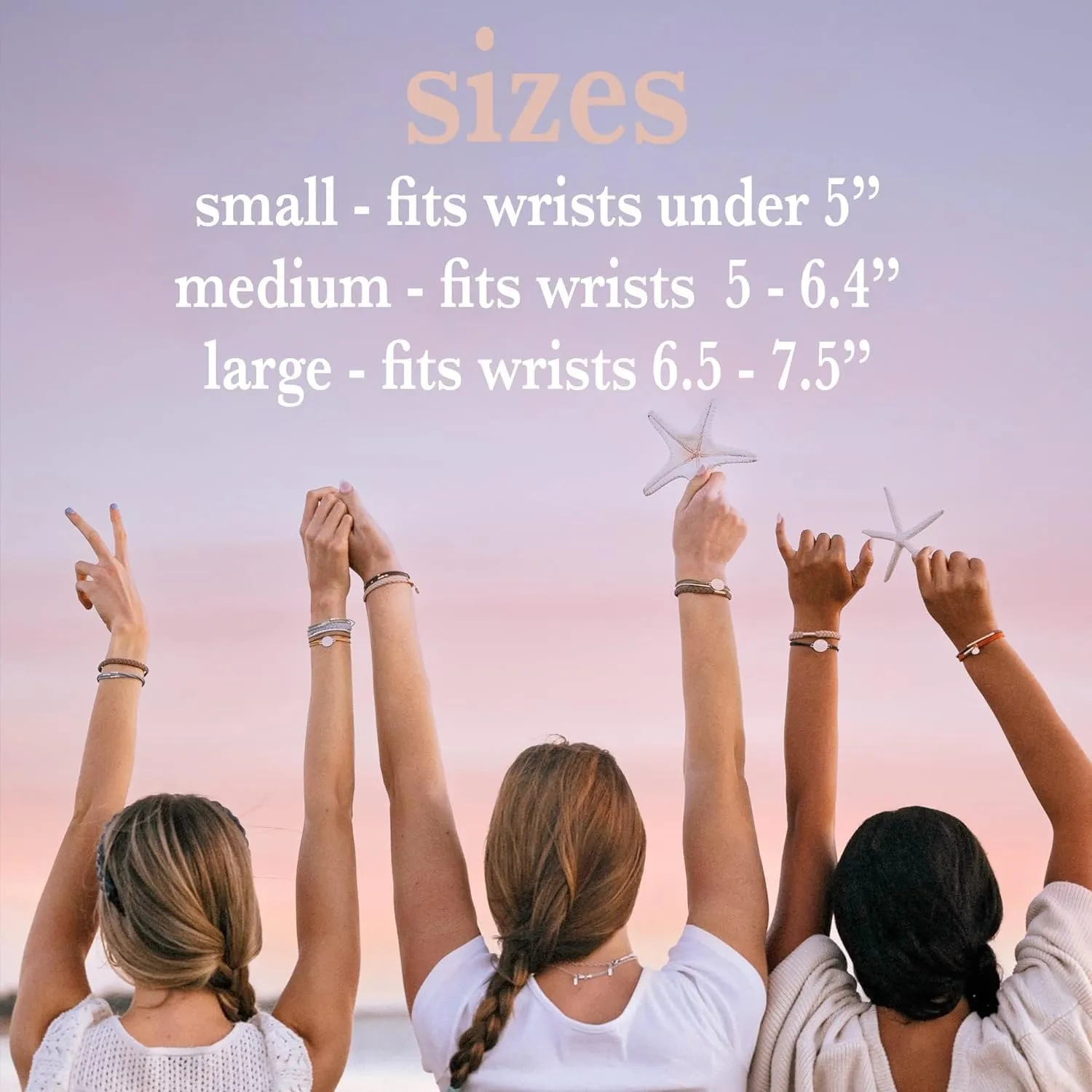 K'lani Protect Bracelets for Women – Elastic Bracelets and Boho Hair Ties – Cute Hairties for Women and Hair Tie Accessories – Stylish Boho Style for Hair and Wrist – Set of 5 (Large)