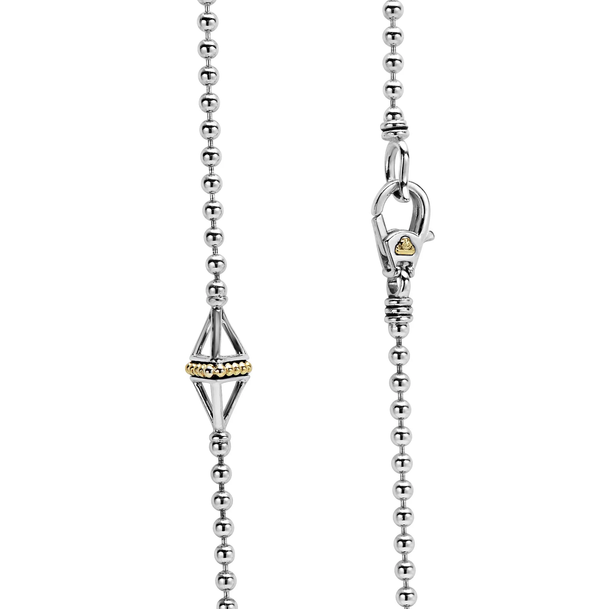 KSL Five Station Open Pyramid Necklace