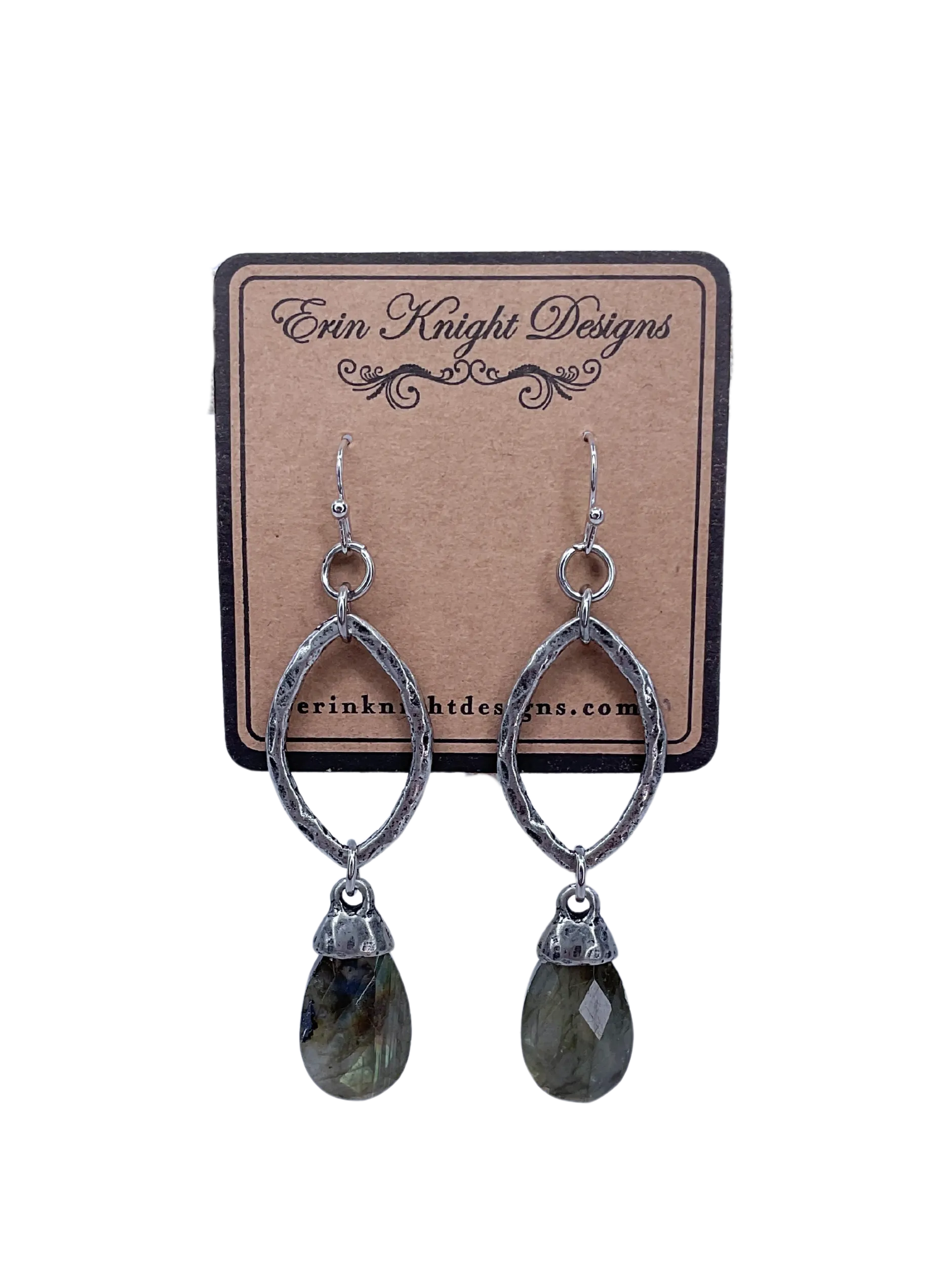 Labradorite Drop Earrings