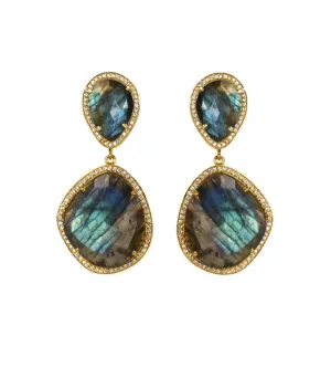 Labradorite Drop Earrings