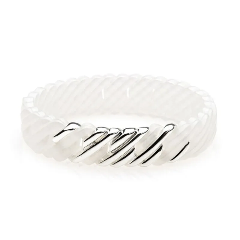 Ladies'Bracelet TheRubz Silicone Stainless steel Steel/Silicone