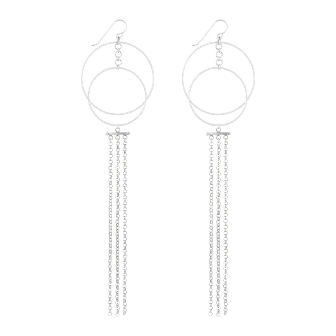 Lakota Earrings - Sterling Silver