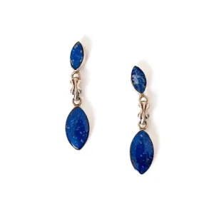 Lapis Lazuli Amadahy Earrings | Exclusive Artisan Jewelry | From the Andes