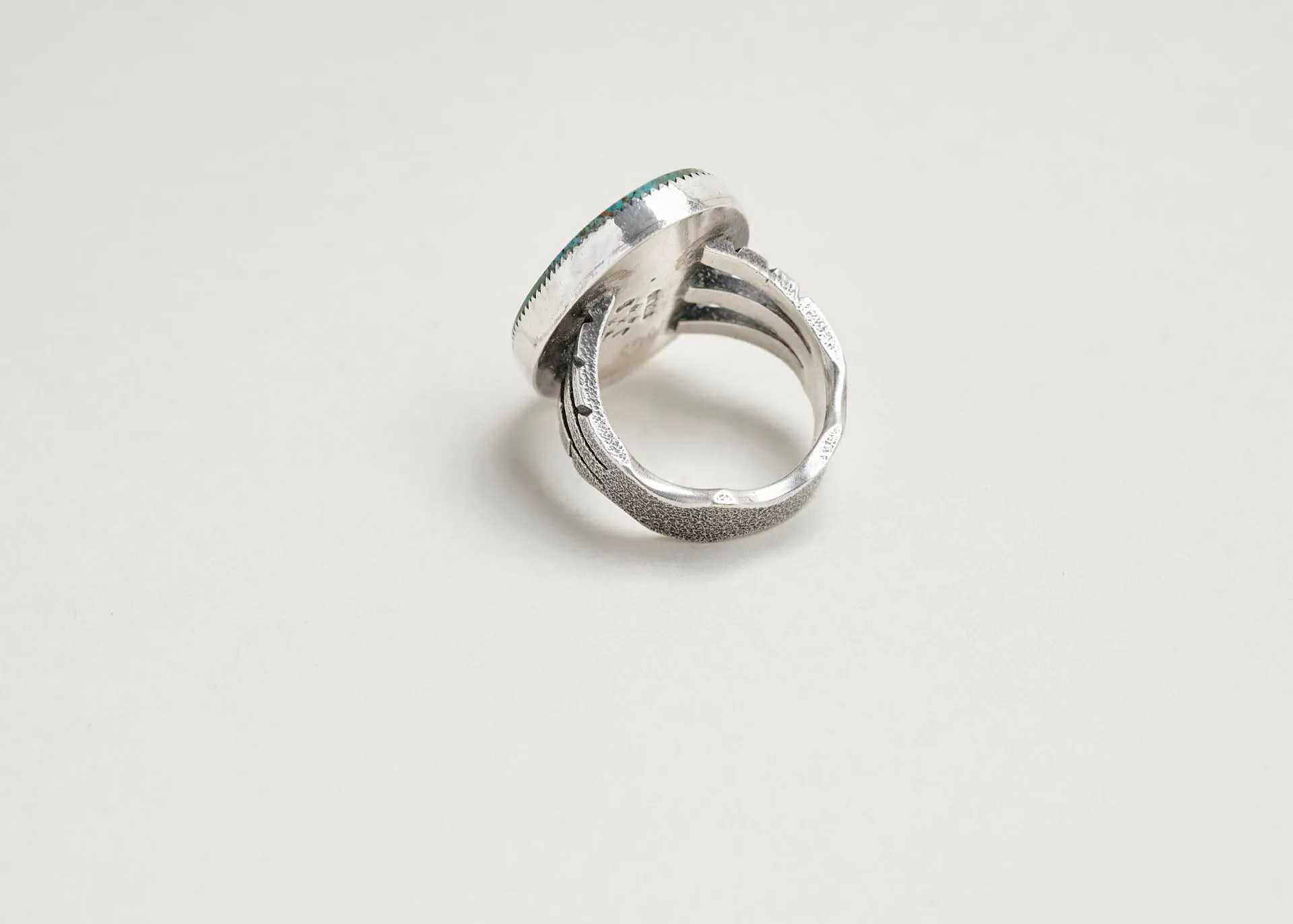 Large Oval Turquoise Ring