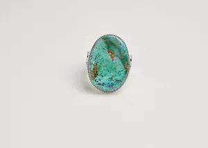 Large Oval Turquoise Ring