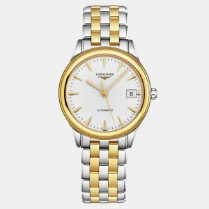 Longines Flagship Silver Dial Two-tone Automatic Ladies Watch L4.774.3.22.7