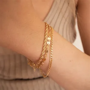 Lot Bracelet Acier Inoxydable - Rosalie