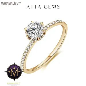 Magnificent 10K Moissanite Rings Selection