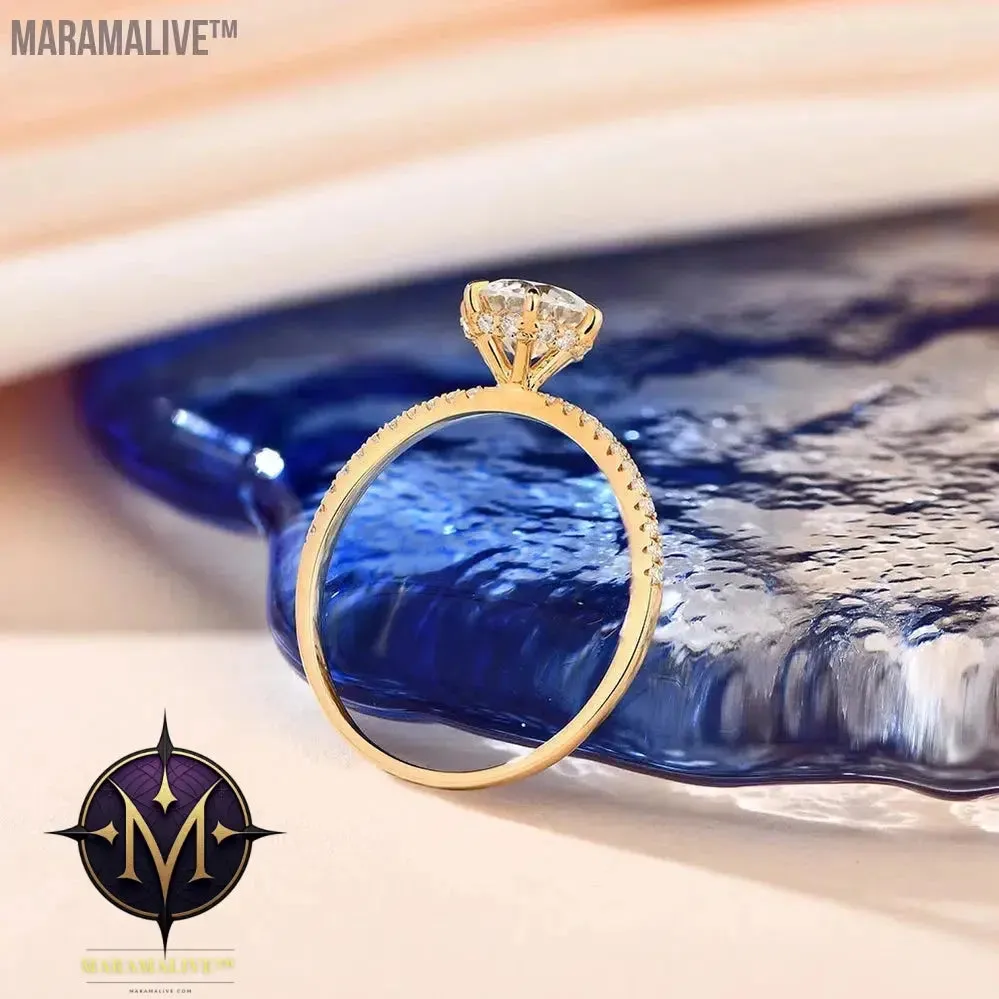 Magnificent 10K Moissanite Rings Selection