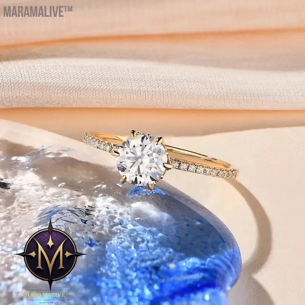 Magnificent 10K Moissanite Rings Selection