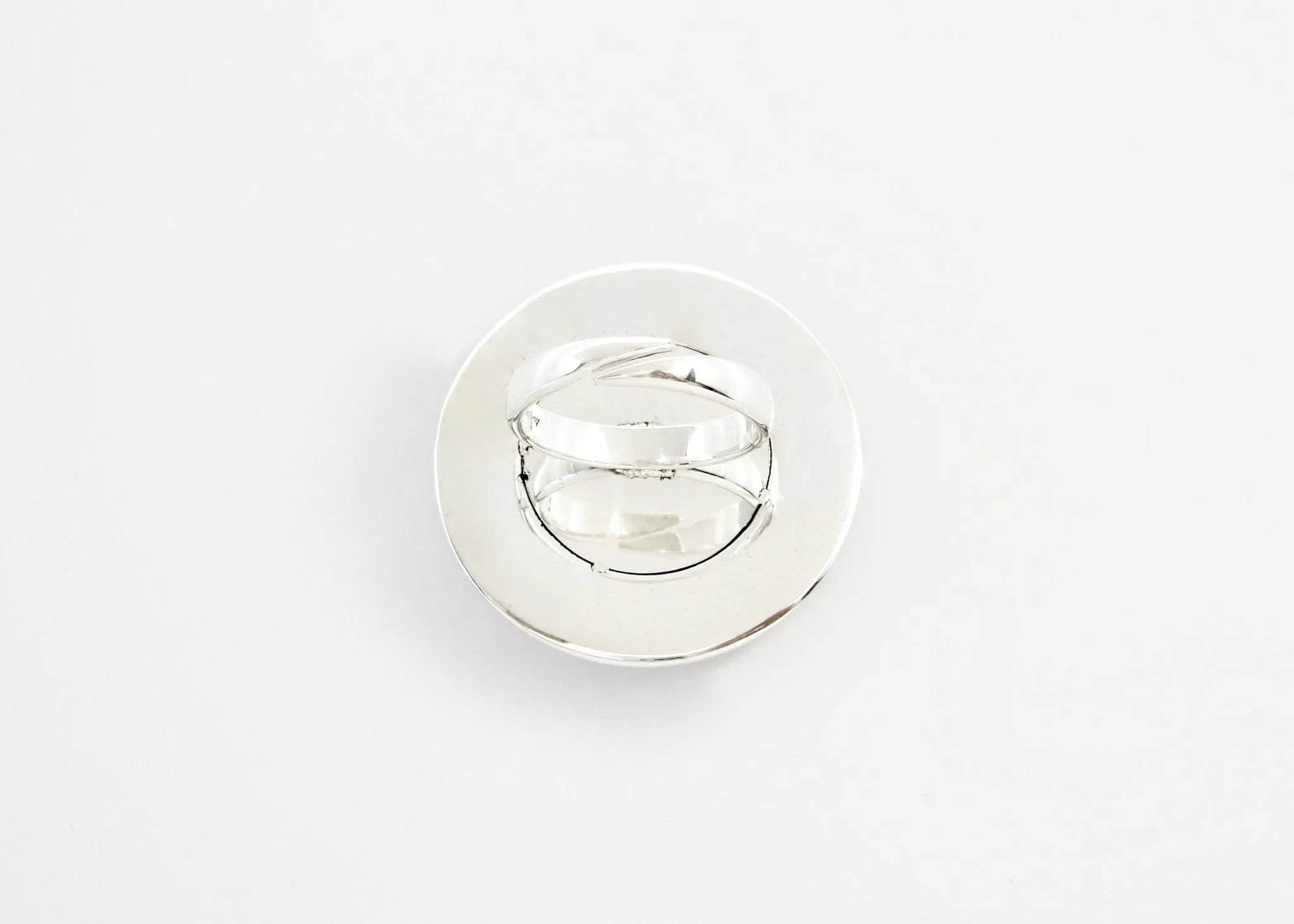 Magnificent, majestic and sculptural, Ganesha round statement ring