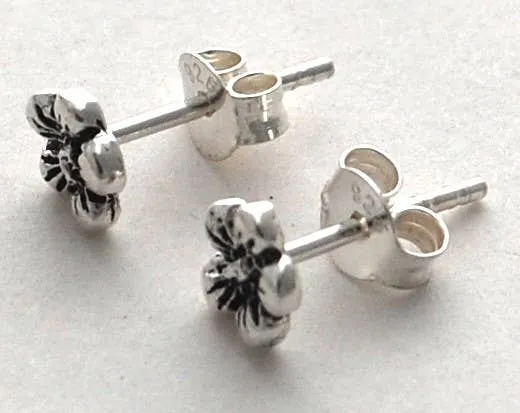 Magnolia Earrings sterling silver